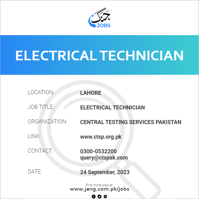 Electrical Technician