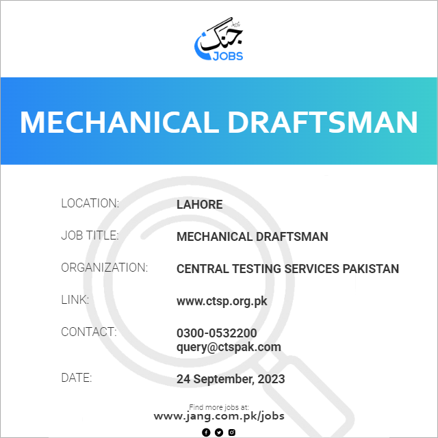 Mechanical Draftsman