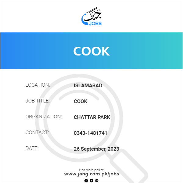 Cook