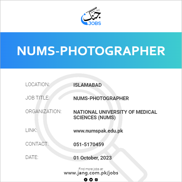 NUMS-Photographer