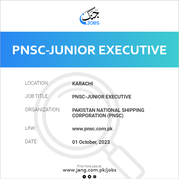 PNSC-Junior Executive