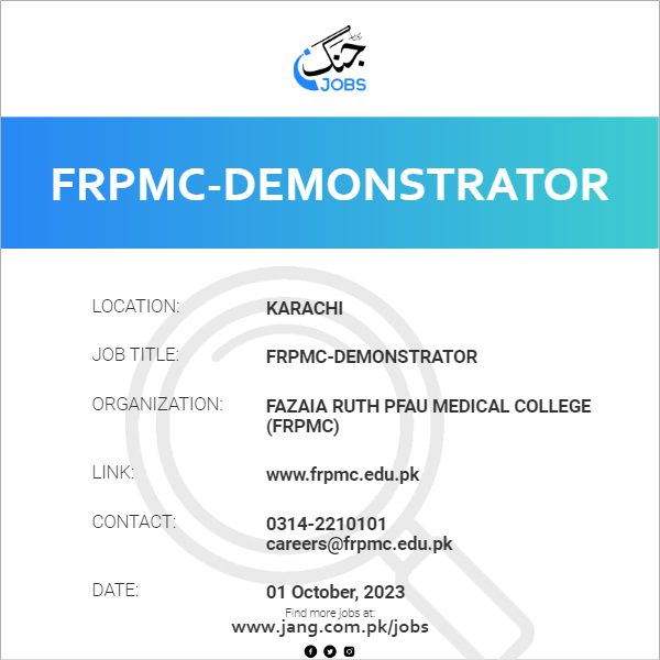 FRPMC-Demonstrator