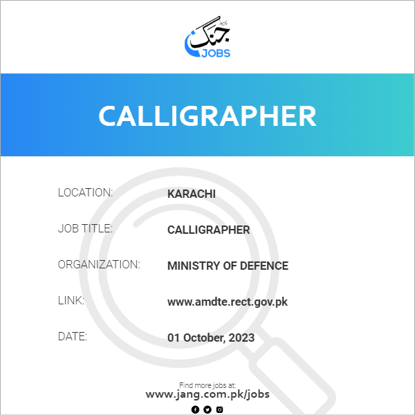 Calligrapher