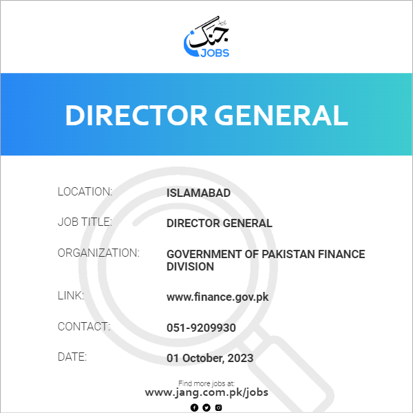 Director General