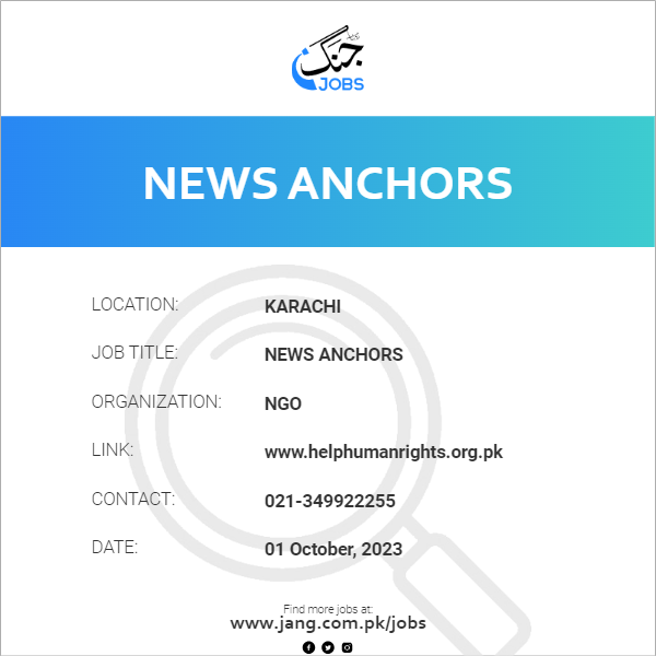 News Anchors