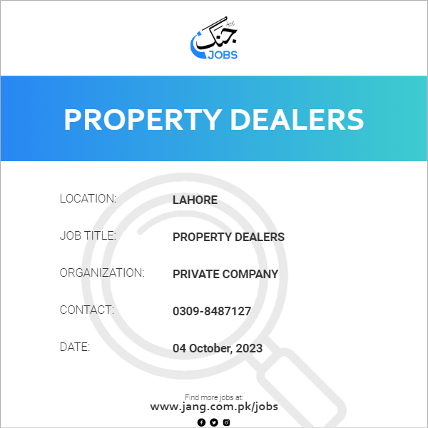 Property Dealers