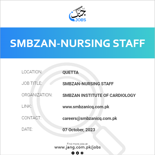SMBZAN-Nursing Staff