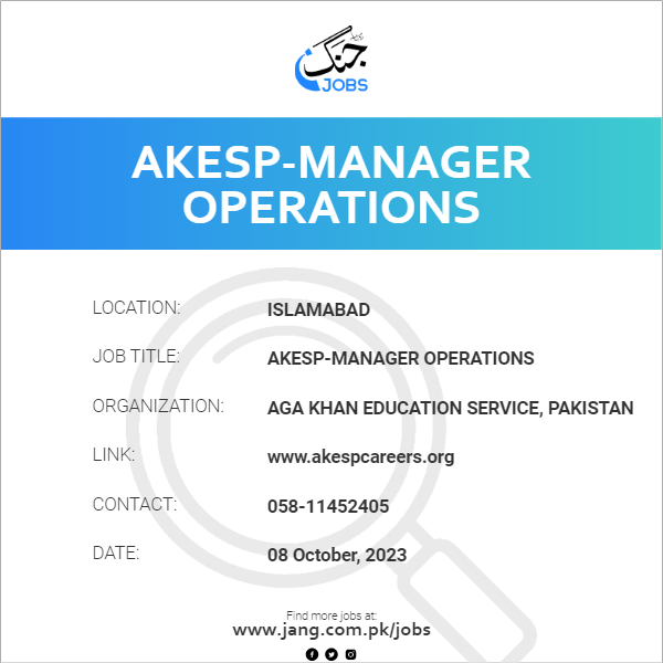 AKESP-Manager Operations
