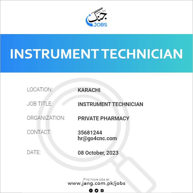 Instrument Technician