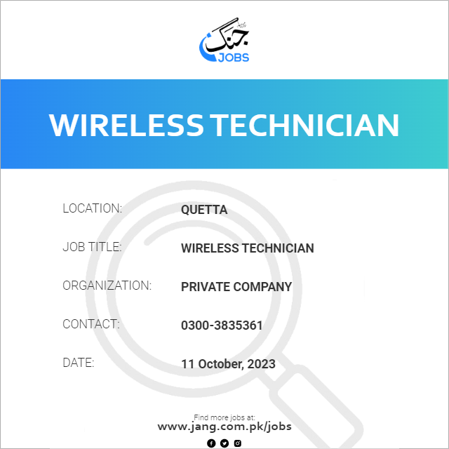 Wireless Technician