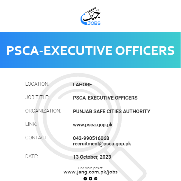 PSCA-Executive Officers