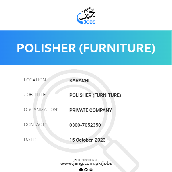 Polisher (Furniture)
