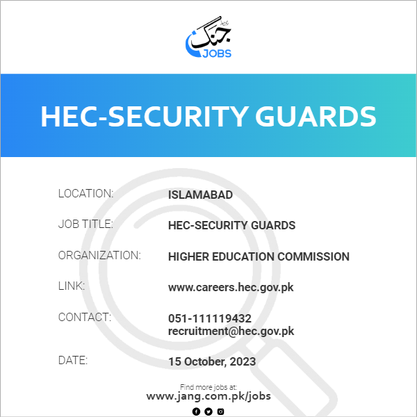 HEC-Security Guards
