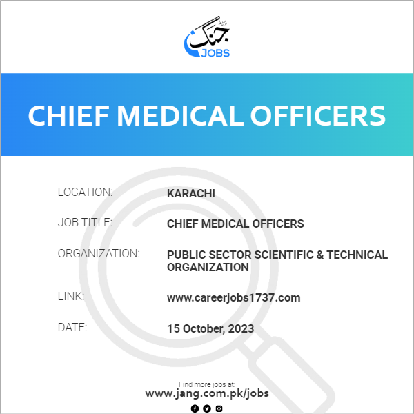 Chief Medical Officers