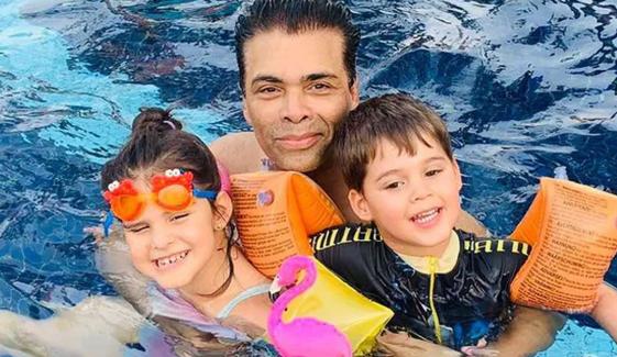 Karan Johar preaches gender equality for kids on Father's Day