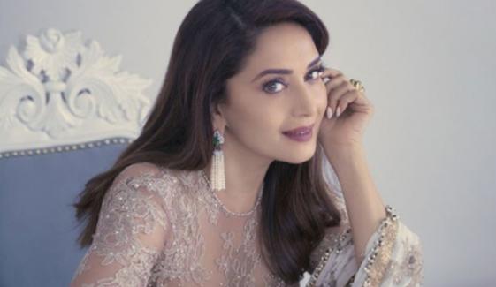 Madhuri Dixit glows in a flowy white gown: See Photos