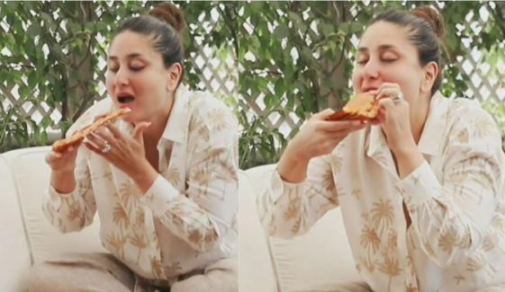 Kareena Kapoor shows interesting way to devour pizza in new video 