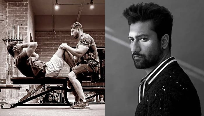 Ranveer Singh shares a glimpse of his intense workout