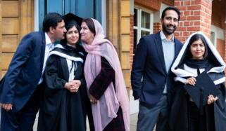 Malala Yousafzai graduates from Oxford university, shares pics with husband & family