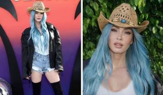 Megan Fox shares her two cents on going blue 