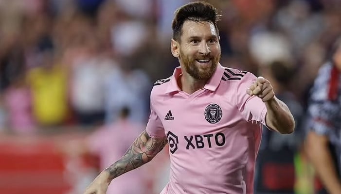 Lional Messi's spectacular goal stunned crowd at Arrowhead stadium