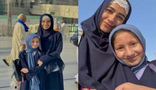 Syra Yousuf marks her 36th birthday in Makkah with daughter Nooreh