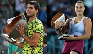Madrid Open: Champions Alcaraz and Sabalenka triumph in opening clashes 