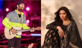 Arijit Singh spots Mahira Khan in his live concert in Dubai 