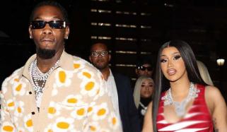 Offset & Cardi B spotted together at New York Knicks Game following break up