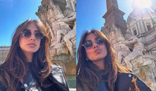 Iqra Aziz shares a peek into her Sunday in Rome: Photos