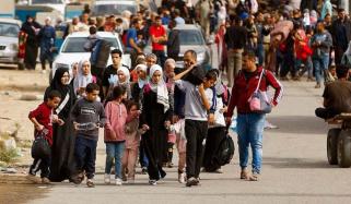 Israel’s military orders 1.2M displaced Palestinians to evacuate Rafah  