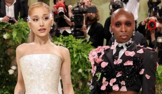 Ariana Grande, Cynthia Erivo channel 'Wicked' vibes at Met Gala 2024: Watch