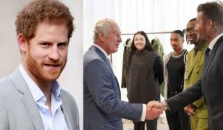 King Charles shatters Prince Harry’s dream as he meets with David Beckham