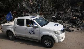 UN member killed in attack on vehicle near Rafah, Gaza