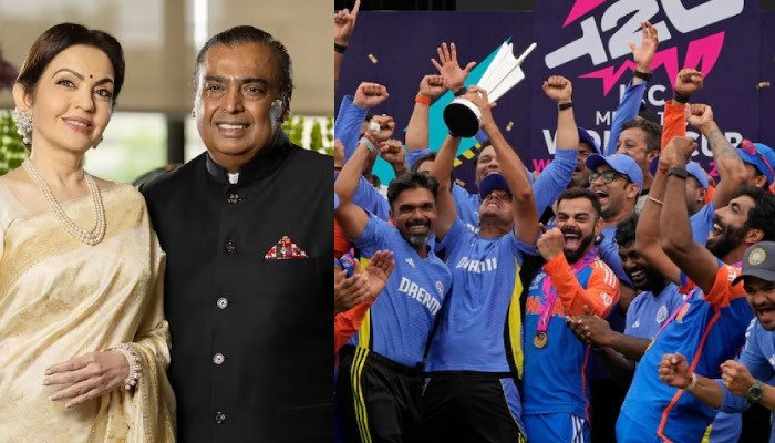 Ambanis honor Indian cricket team for T20 World Cup victory: Watch