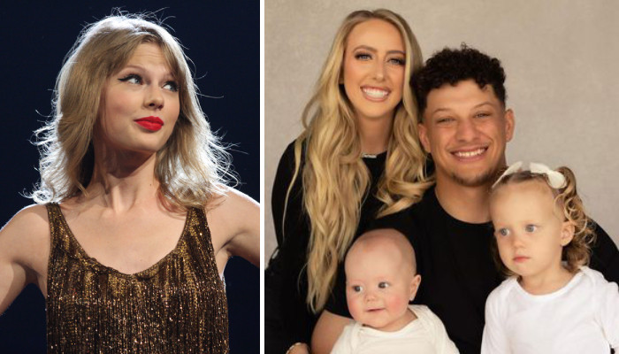 Taylor Swift reacts to Brittany, Patrick Mahomes' 'pregnancy announcement'