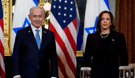 Kamala Harris voices 'serious concern' to Netanyahu over Gaza war