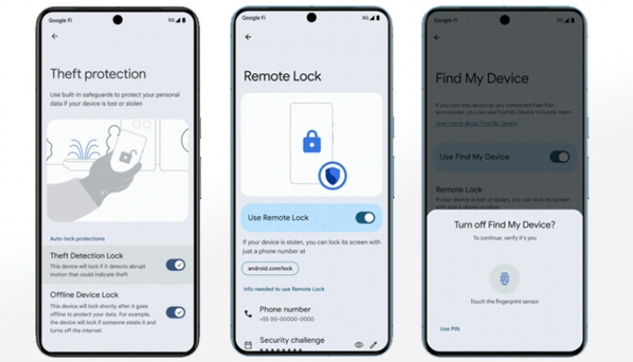 Google launches anti-theft lock feature for Android phones