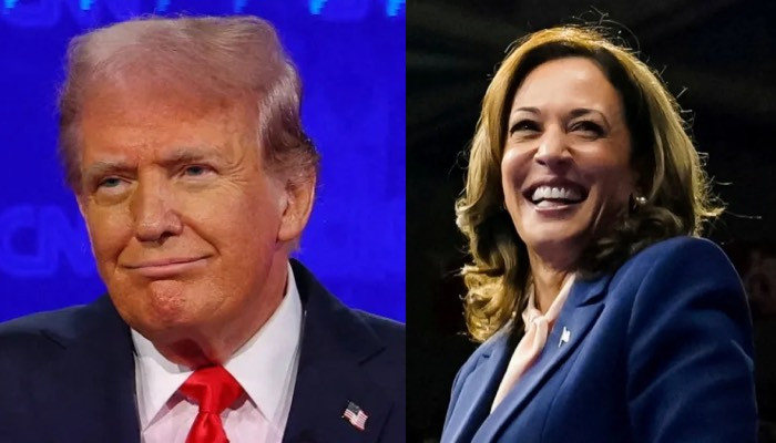 Kamala Harris edges out Donald Trump in latest poll