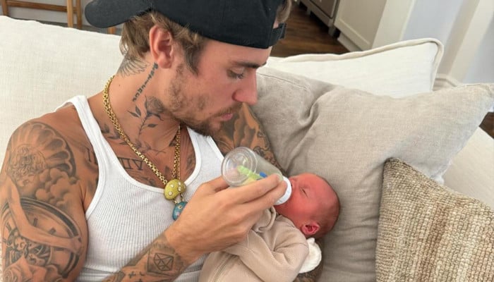 Justin Bieber shows fatherhood life in first post after son Jack Blue's  birth