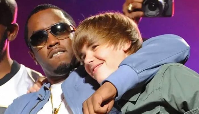 “Diddy” warns Justin Bieber to keep quiet about his past in a retro viral clip