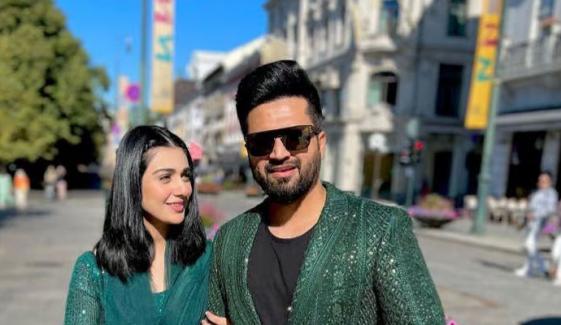 Falak Shabir showers love on wife Sarah Khan, fans react 