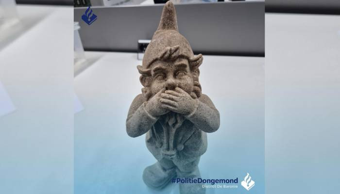 Police uncover 'hilarious' MDMA garden gnome in Netherlands drug bust