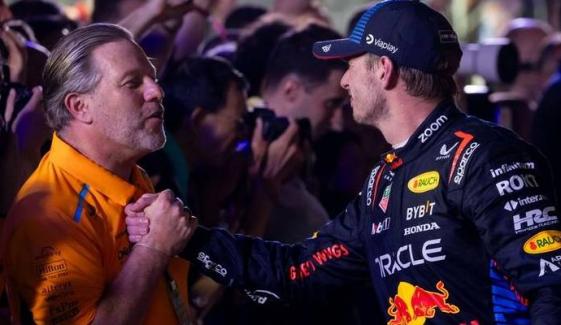 Max Verstappen calls out McLaren’s Zak Brown after winning F1 title