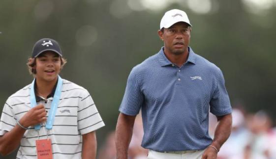 Tiger Woods makes powerful comeback with son Charlie at PNC Championship