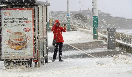 Geordies brace for major snowstorm, gale-force winds THIS New Year's eve