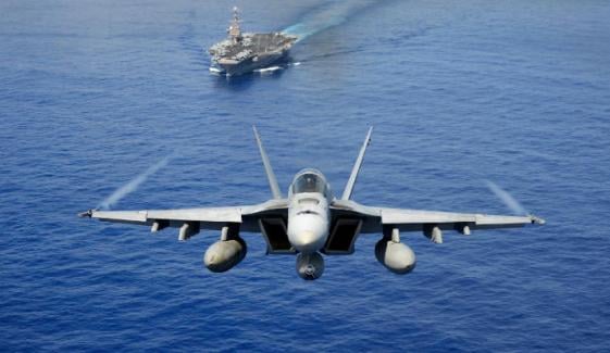 US Navy pilots safely eject from fighter jet shot down by ‘mistaken fire’