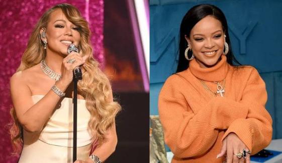 Mariah Carey makes first public appearance after Rihanna NSFW moment