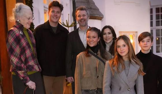 Danish Royal Family reunites for Christmas at Marselisborg castle