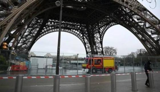 Eiffel Tower evacuated after overheating elevator cable sparks fire